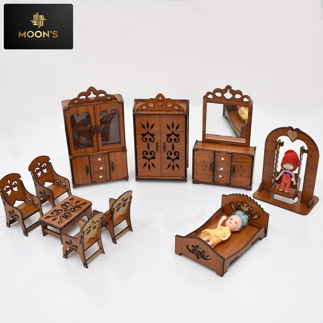 Beautiful Doll Bedroom Furniture Set