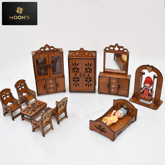Beautiful Doll Bedroom Furniture Set
