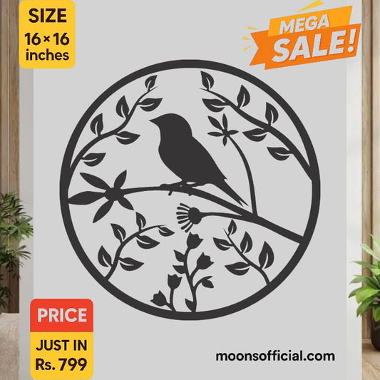 Premium Acrylic Bird Design