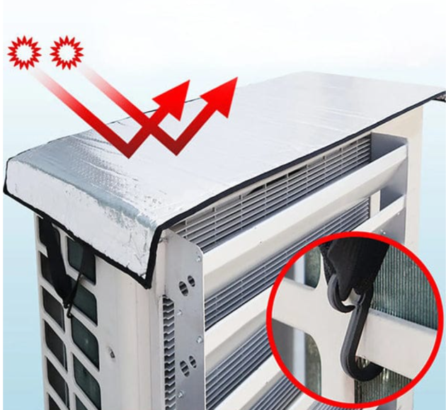 Luxury Outdoor AC Unit Shade Cover – Weatherproof & Heat-Resistant