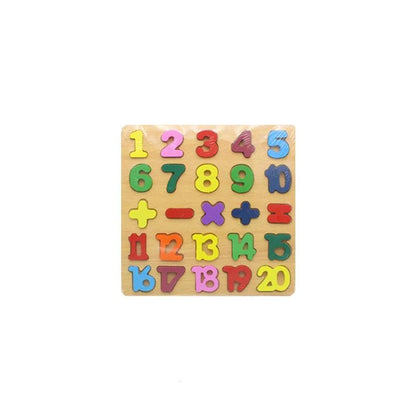 🧩 3D Wooden Puzzle Board – Fun Learning for Kids
